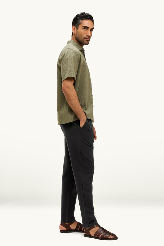 Bărbați - Pantaloni de trening - negru