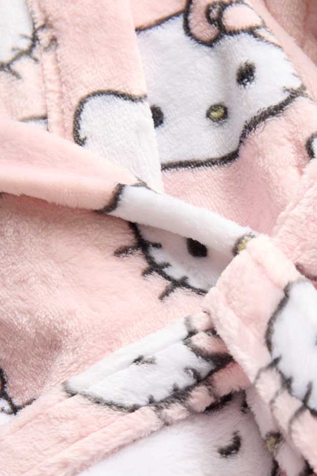 Bambine - Hello Kitty - accappatoio di spugna con cappuccio - rosa