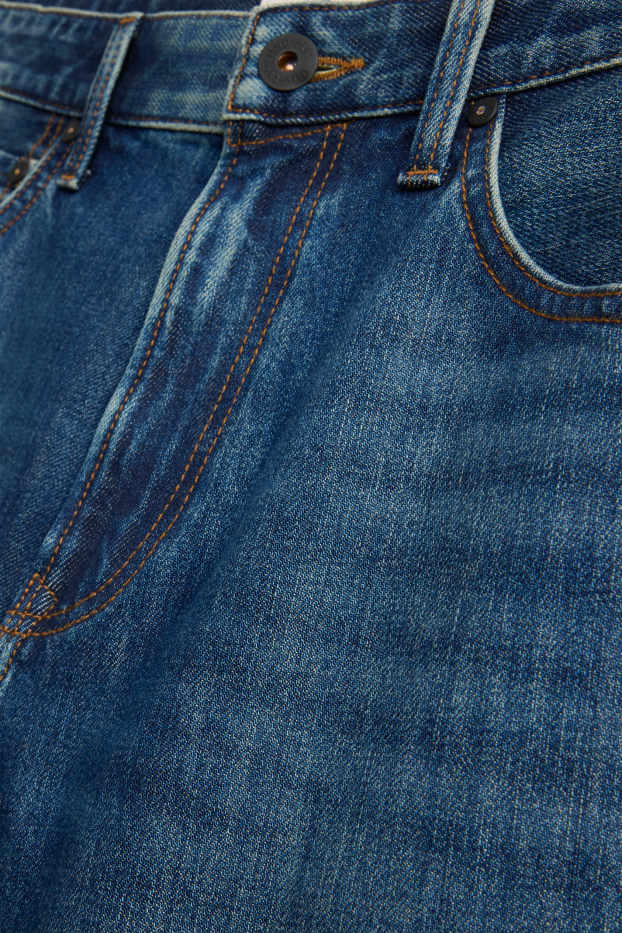 Heren - Straight jeans - jeansblauw