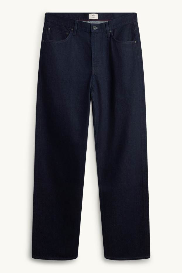 Bărbați - Relaxed jeans - denim-albastru închis
