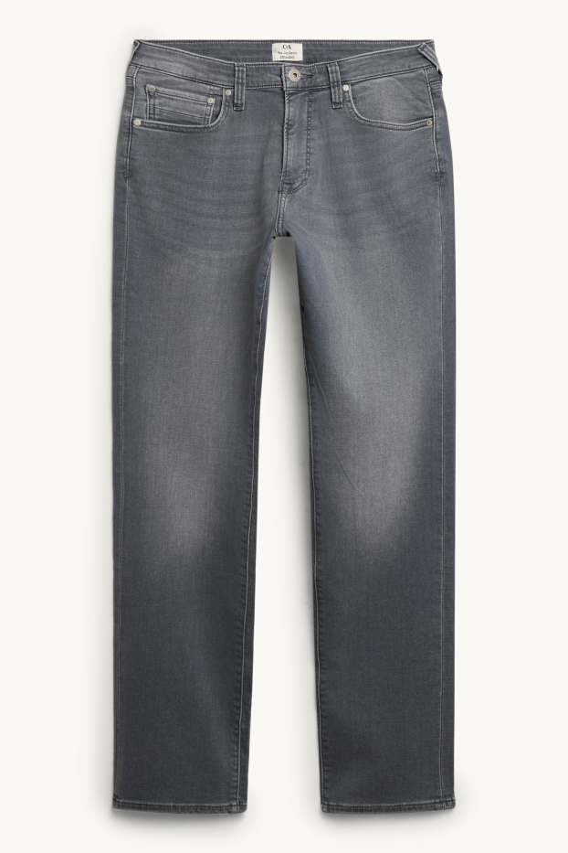Hommes - Straight jean - Flex jog denim - jean gris