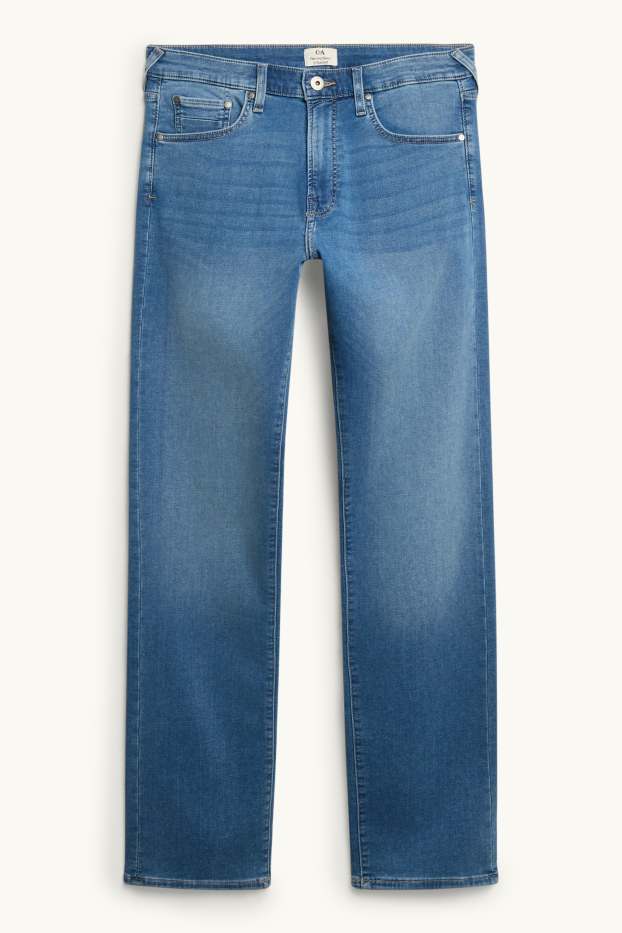 Herren - Straight Jeans - Flex Jog Denim - jeansblau