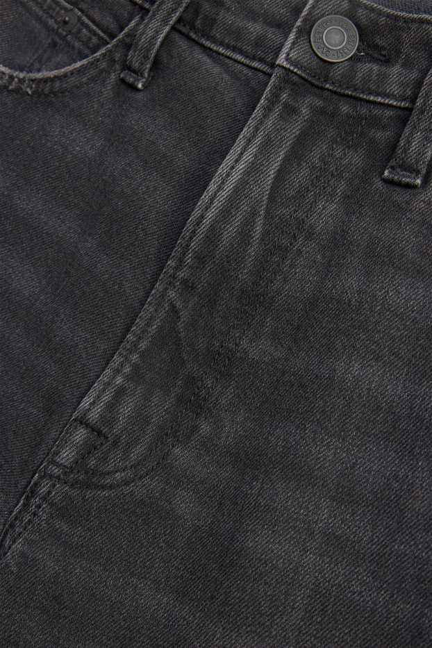 Pánské - Straight jeans - černá