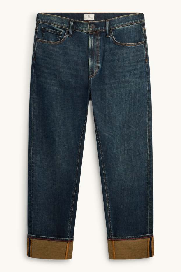 Pánské - Straight jeans - džíny - modré