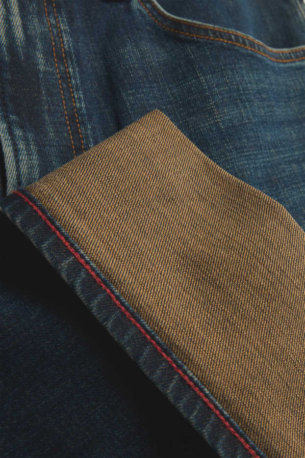 Pánské - Straight jeans - džíny - modré