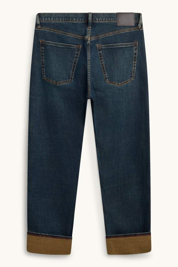 Pánské - Straight jeans - džíny - modré