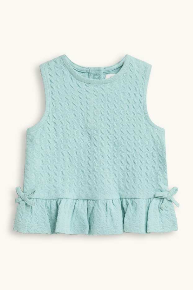 Baby Mädchen - Baby-Outfit - 3 teilig - grün