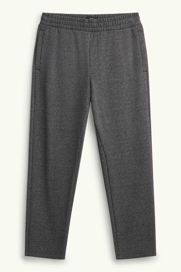 Bărbați - Pantaloni de trening - gri închis melanj