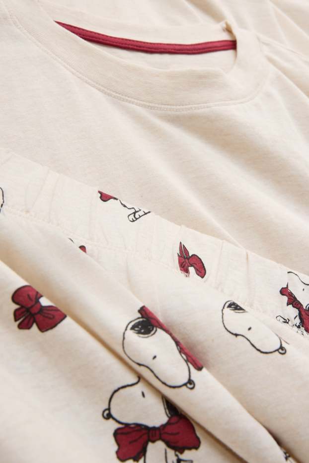Donna - Pigiama - Snoopy - beige