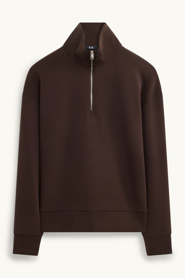 Damen - Sweatshirt - braun