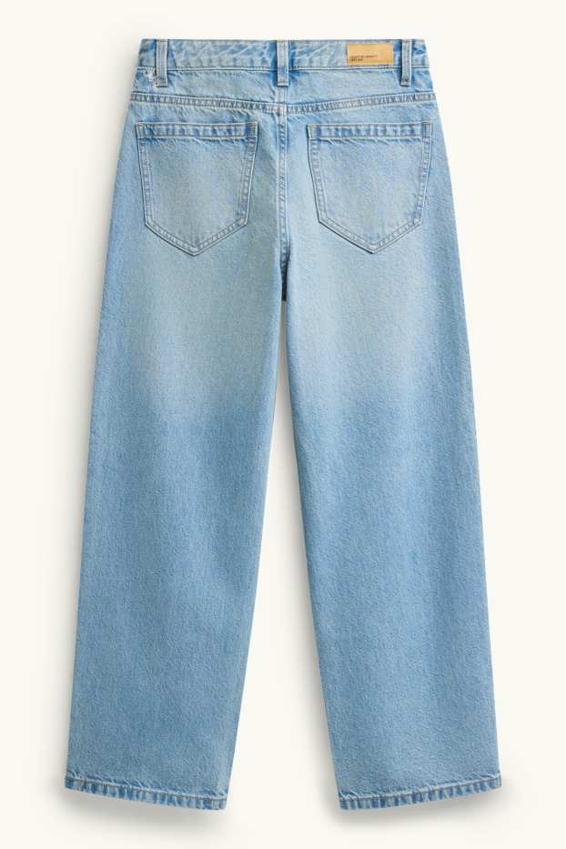 Children Girls - Baggy jeans - blue denim