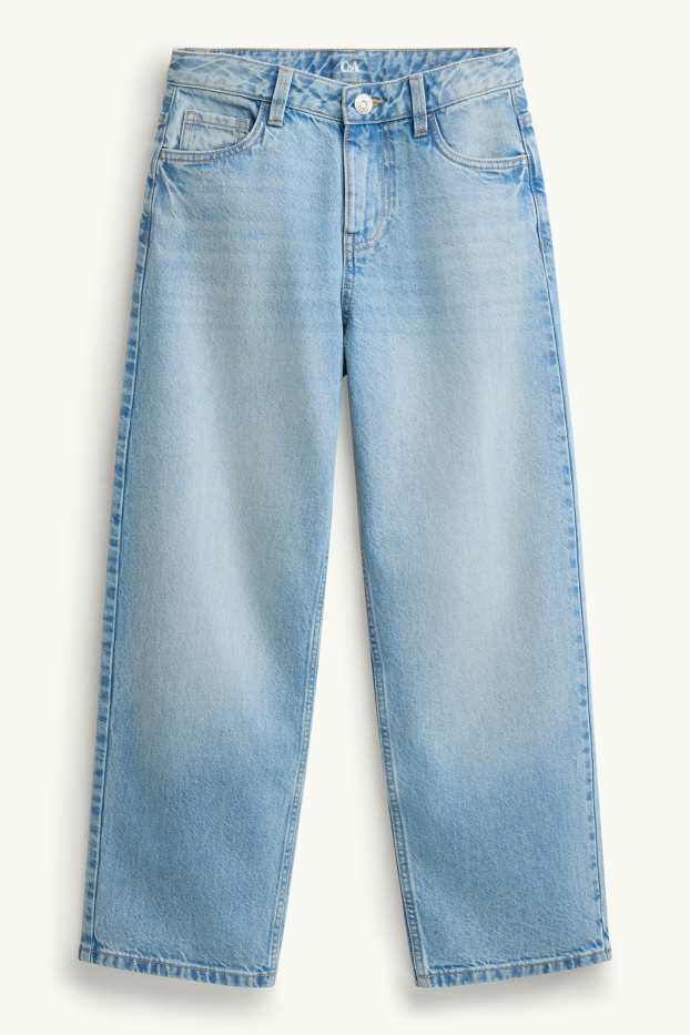 Children Girls - Baggy jeans - blue denim
