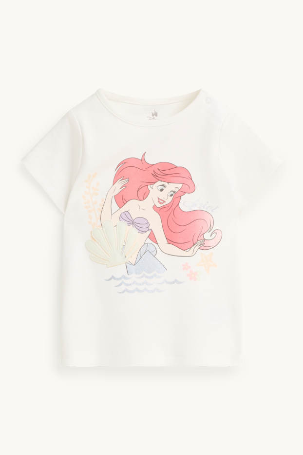 Bebés niñas - Ariel - pijama para bebé - 2 prendas - blanco
