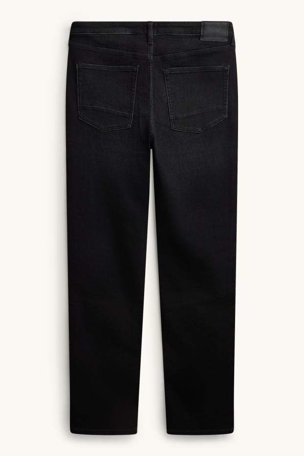 Heren - Straight jeans - Flex jog denim - LYCRA® - zwart