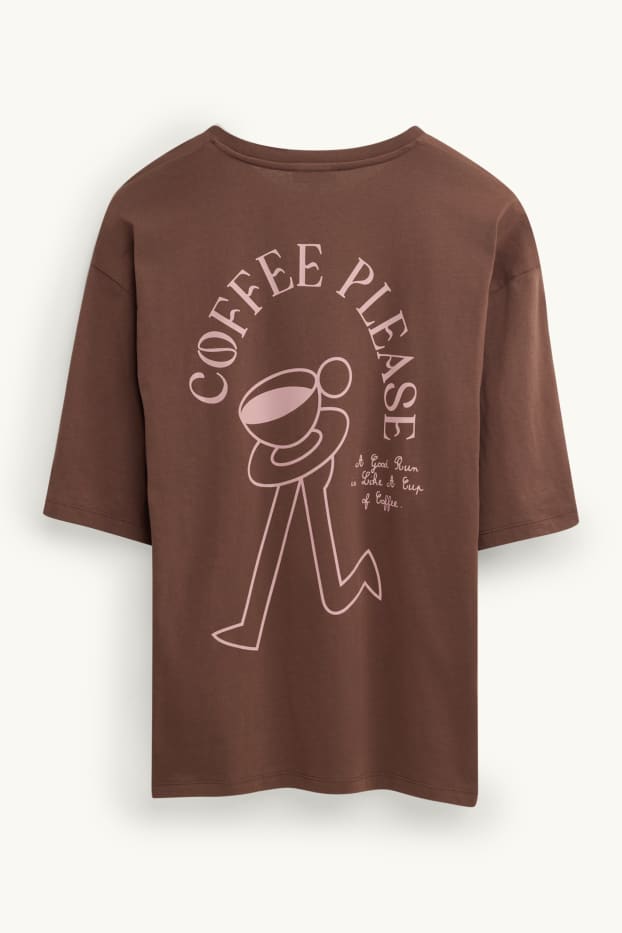 Women - T-shirt - brown