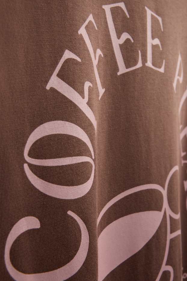 Women - T-shirt - brown
