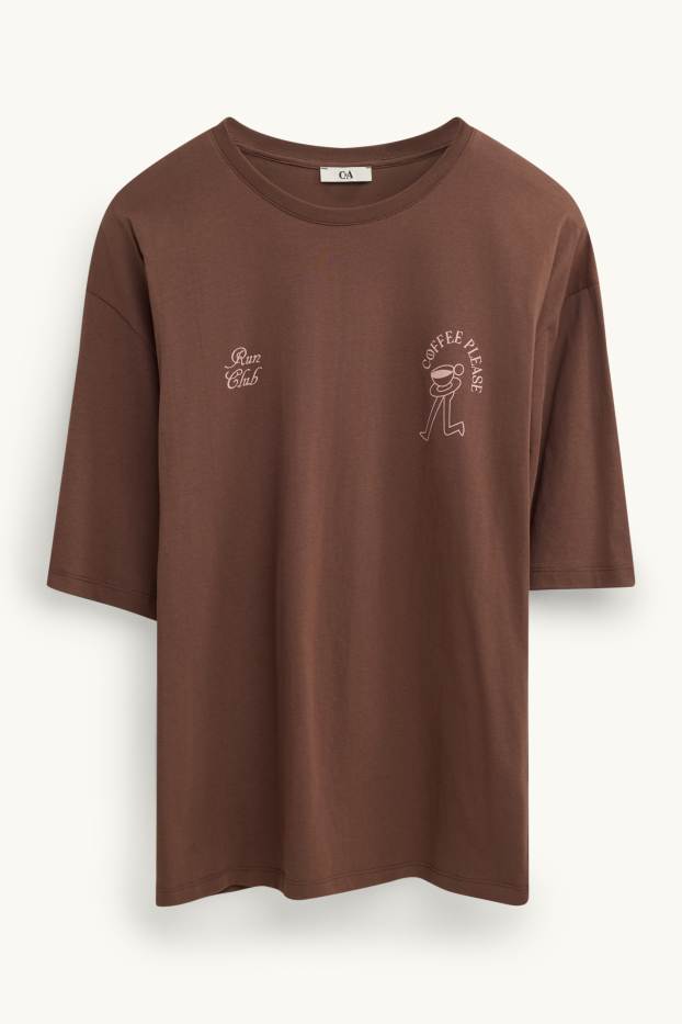 Women - T-shirt - brown