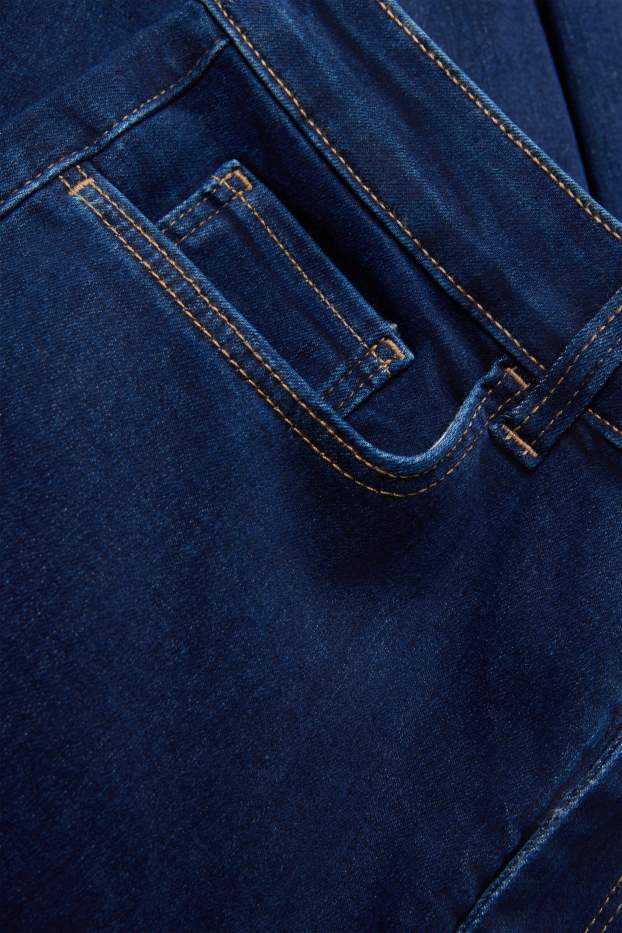 Damen - Jegging Jeans - High Waist - jeansblau