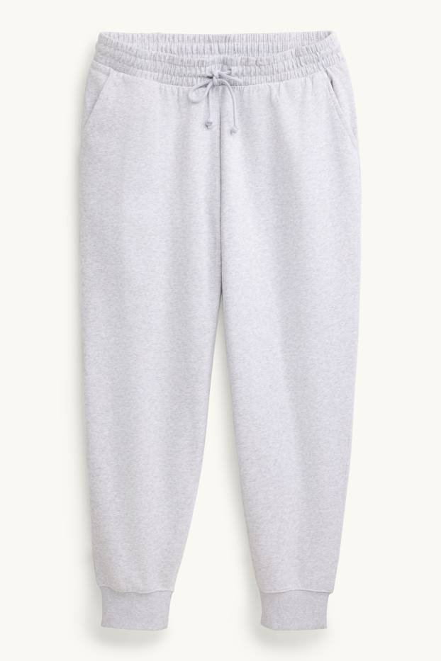 Femei - Pantaloni de trening - gri deschis