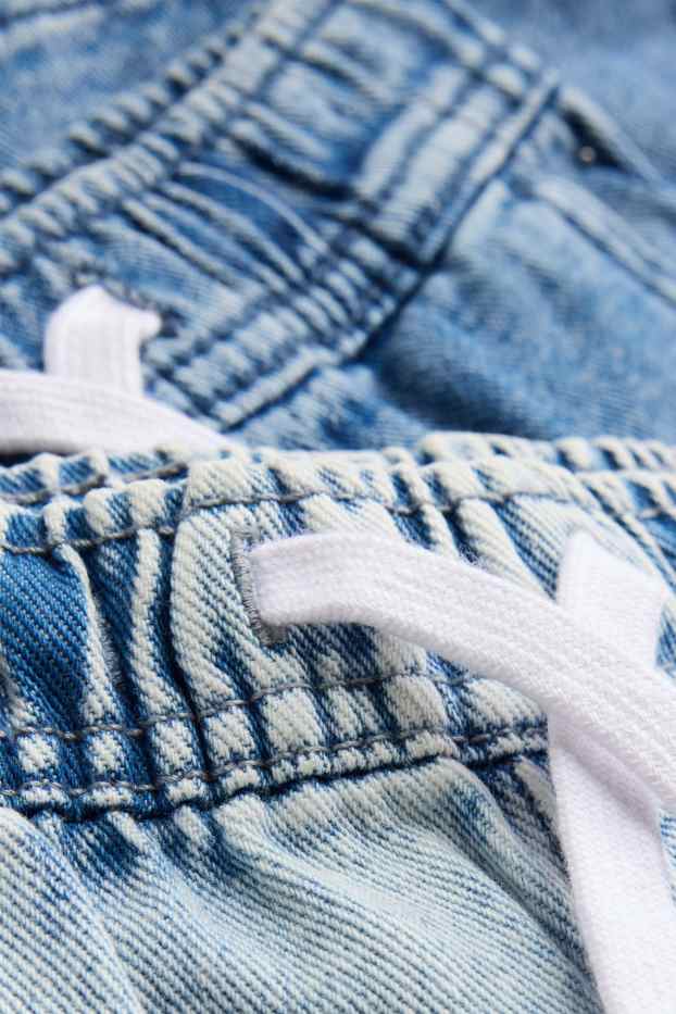 Kinderen: jongens - Set van 2 - jeans - jeansblauw