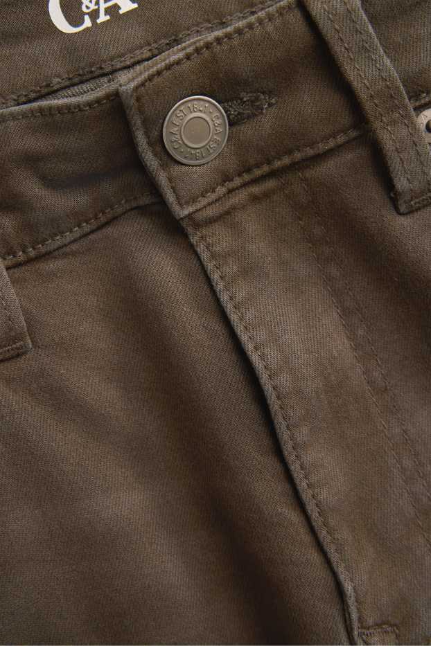 Hommes - Slim jean - marron