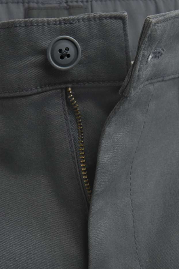Heren - Chino - regular fit - grijs