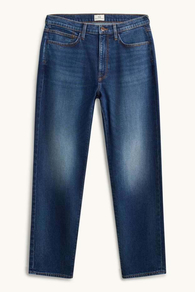 Bărbați - Straight jeans - denim-albastru