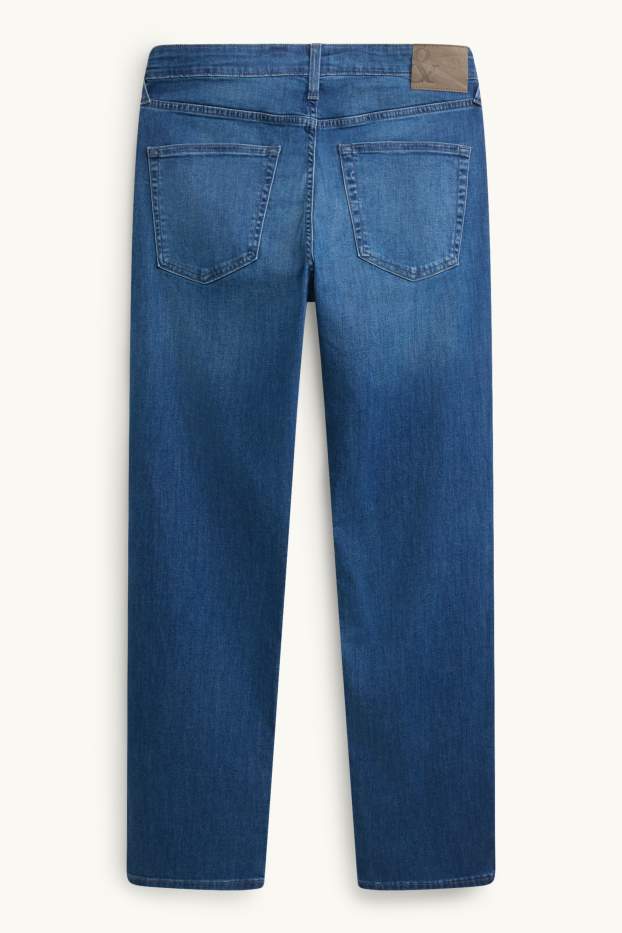 Herren - Straight Jeans - jeansblau