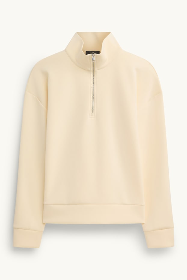 Damen - Sweatshirt - beige