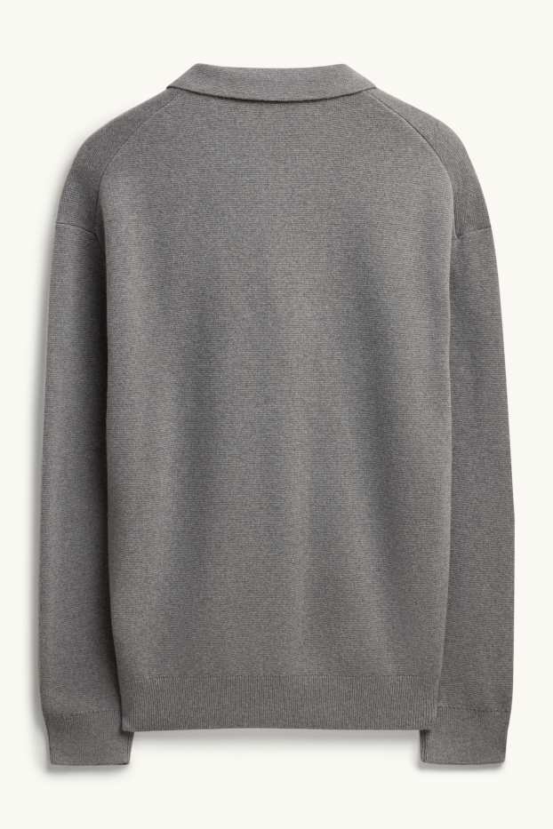 Hommes - Pull - gris