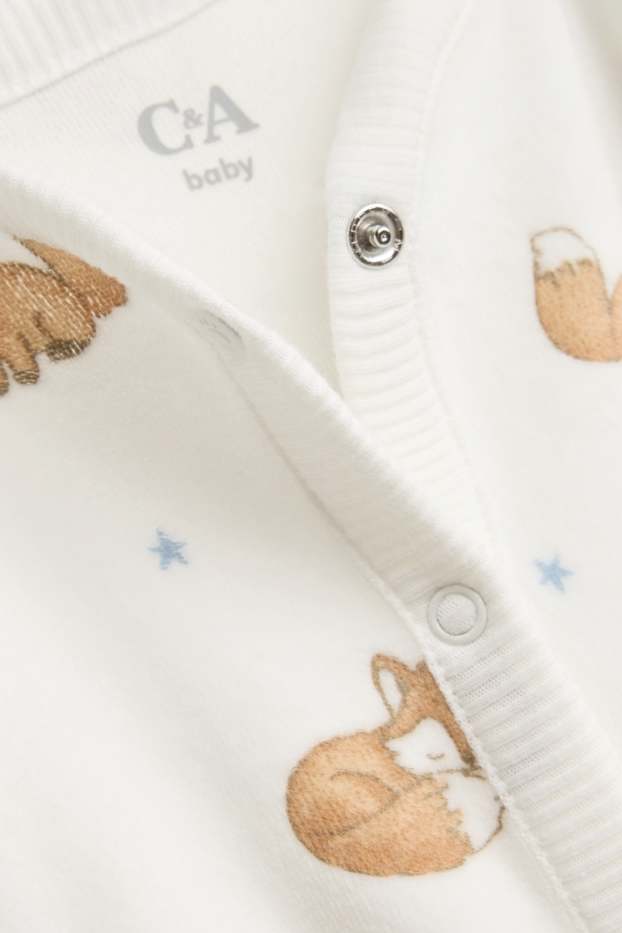 Nadó nen - Guineu - pijama per a nadó - blanc