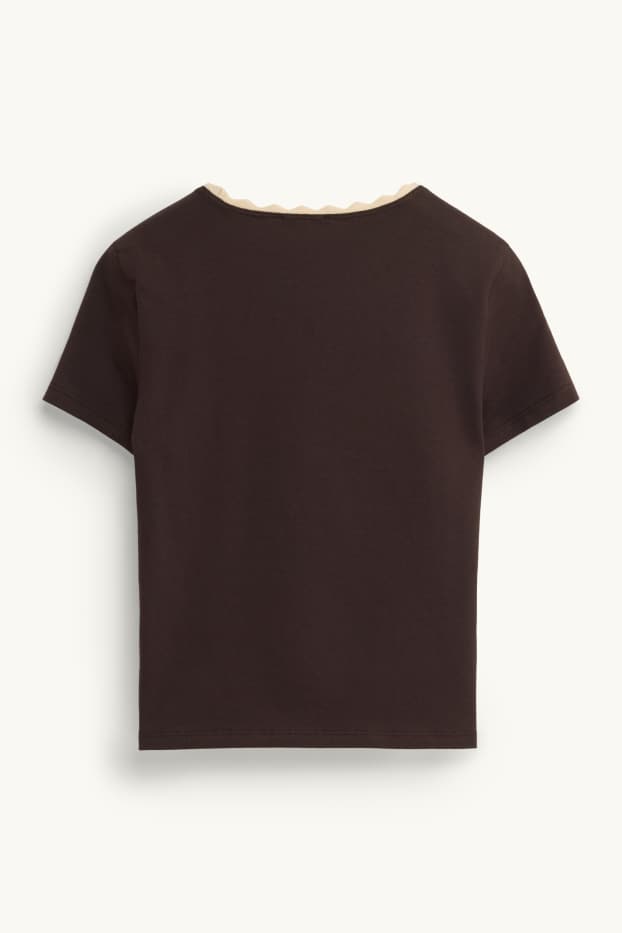 Femei - Tricou - maro
