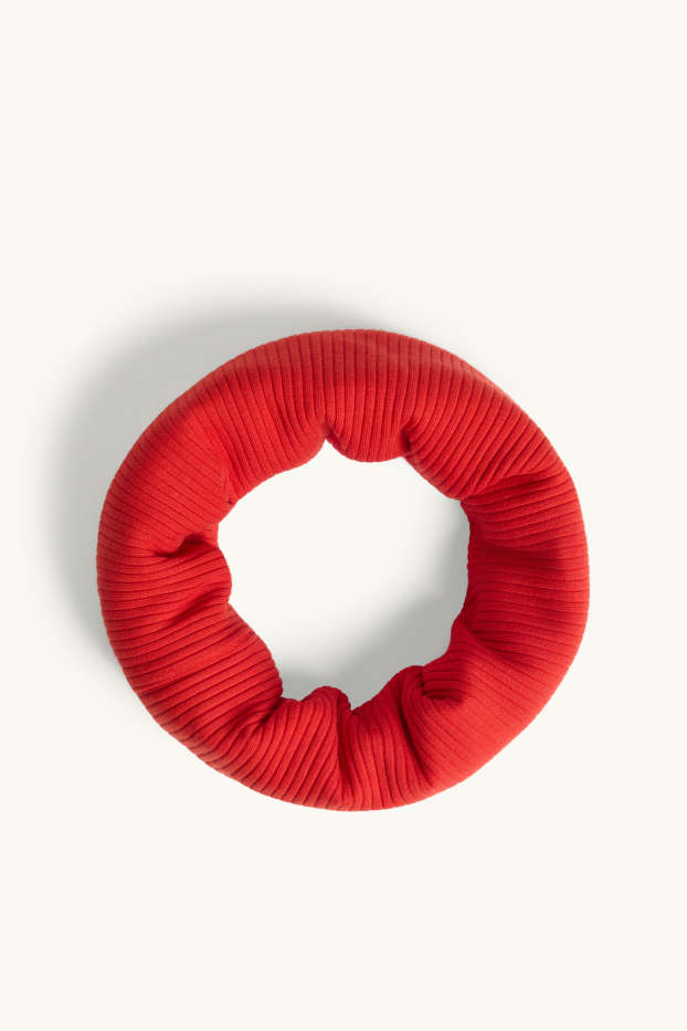 Bambini - Scaldacollo - a coste - rosso