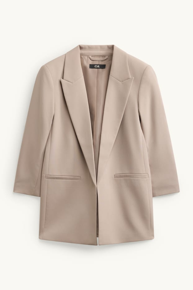 Women - Business blazer - regular fit - beige