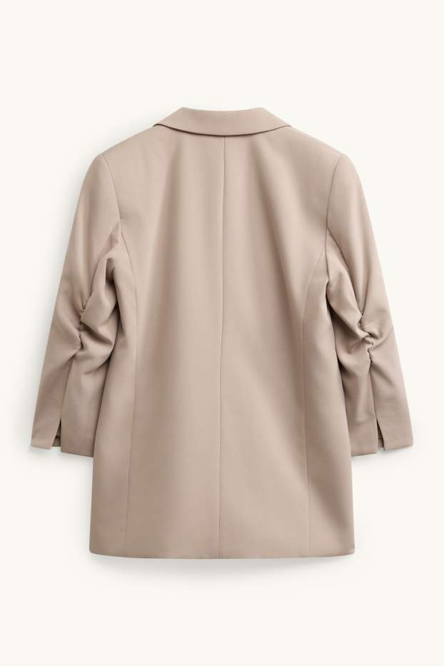 Women - Business blazer - regular fit - beige