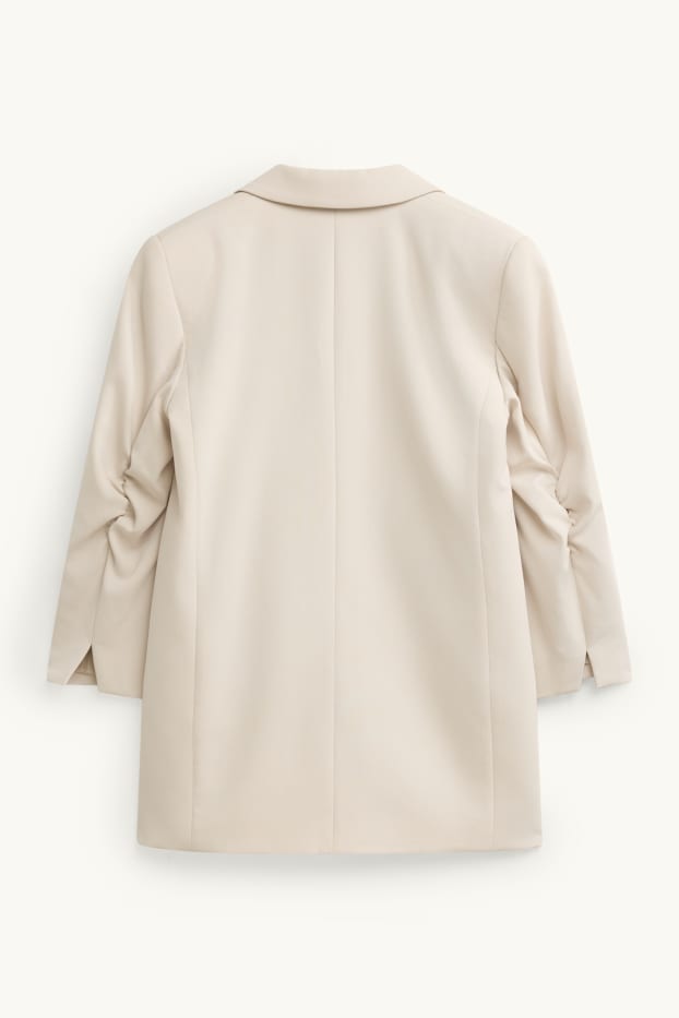 Femmes - Blazer de bureau - regular fit - beige
