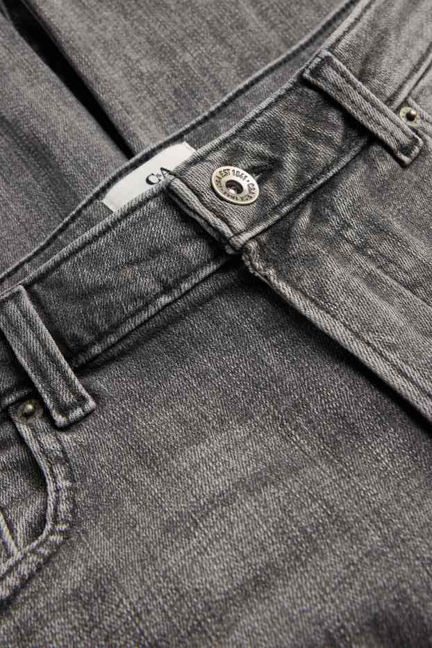 Dona - Boyfriend Jeans - mid waist - texà gris
