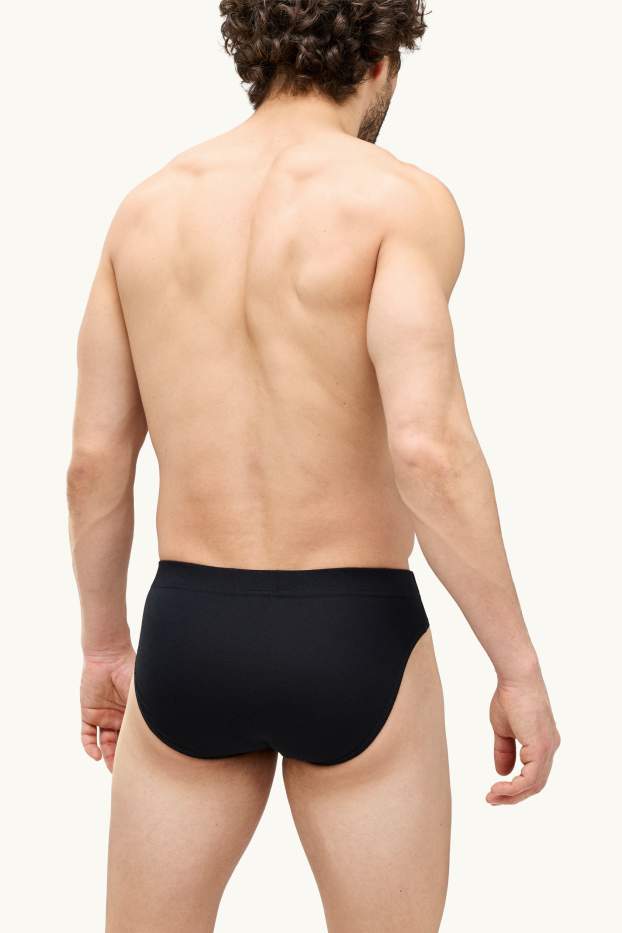 Herren - Multipack 3er - Slip - schwarz