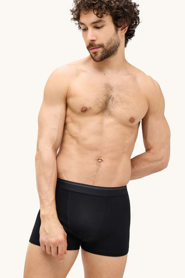 Herren - Multipack 5er - Trunks - schwarz
