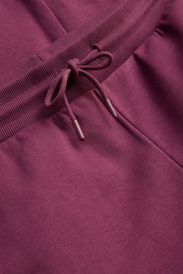 Donna - Pantaloni sportivi - porpora