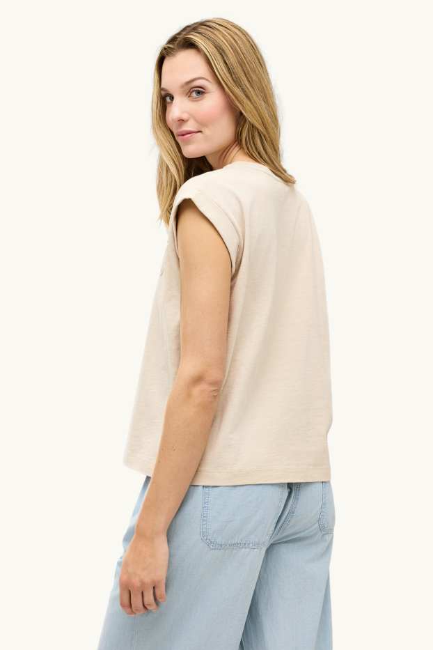Femmes - Haut - beige