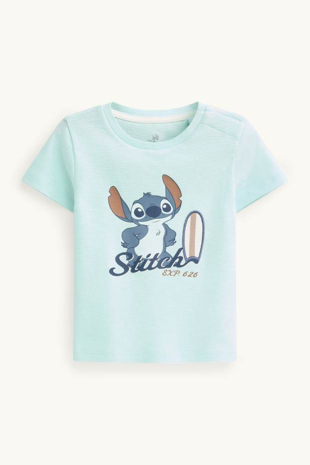 Baby Jungen - Lilo & Stitch - Baby-Outfit - 2 teilig - braun / blau
