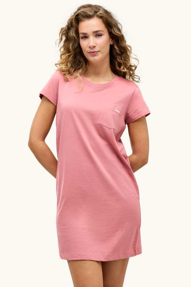 Women - Nightdress - rose