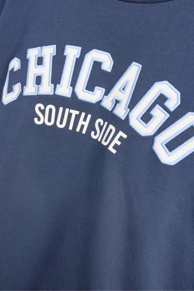Děti - dívky - Chicago - tričko s krátkým rukávem - tmavomodrá