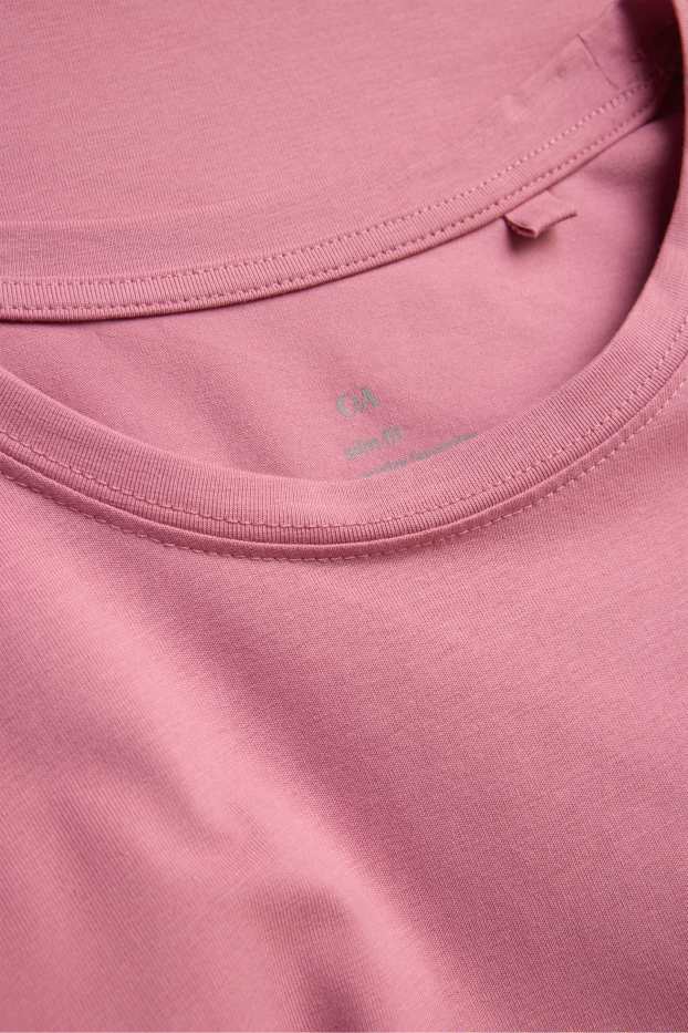 Femmes - Haut à manches longues - slim fit - rose