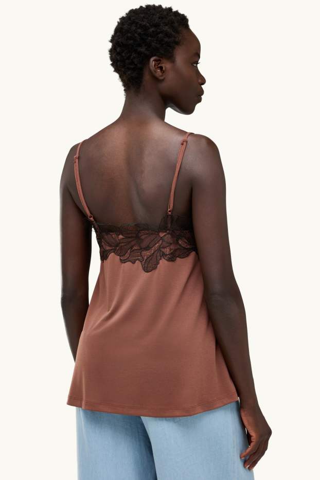 Femmes - Haut - marron