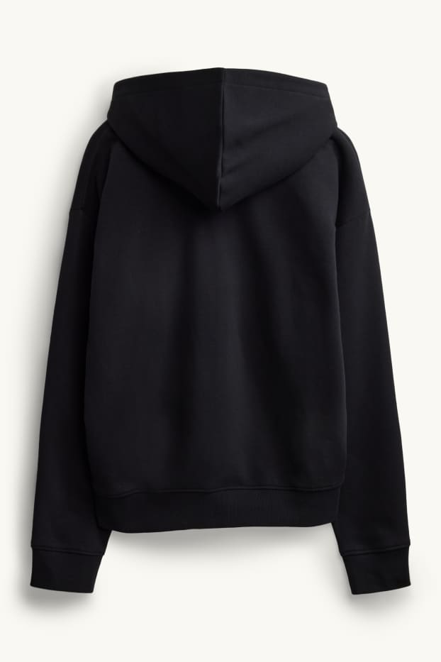 Heren - Hoodie - zwart