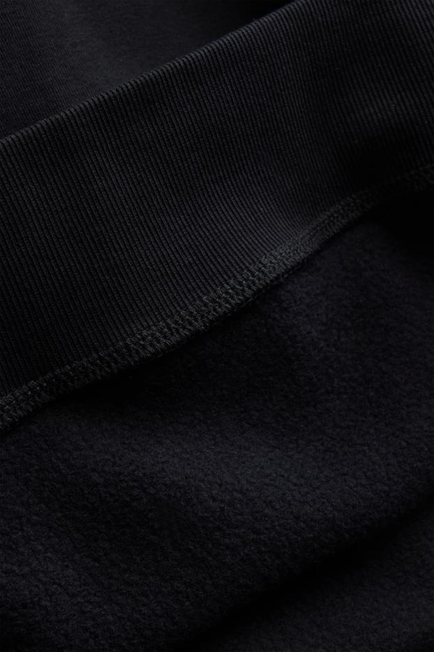 Heren - Hoodie - zwart