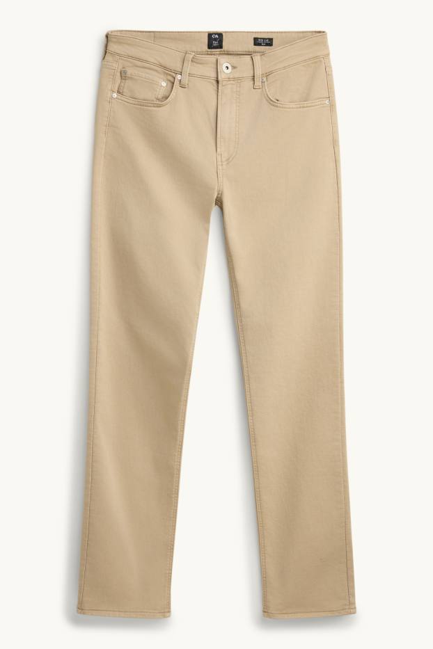 Hommes - Pantalon - slim fit - Flex jog denim - LYCRA ® - beige