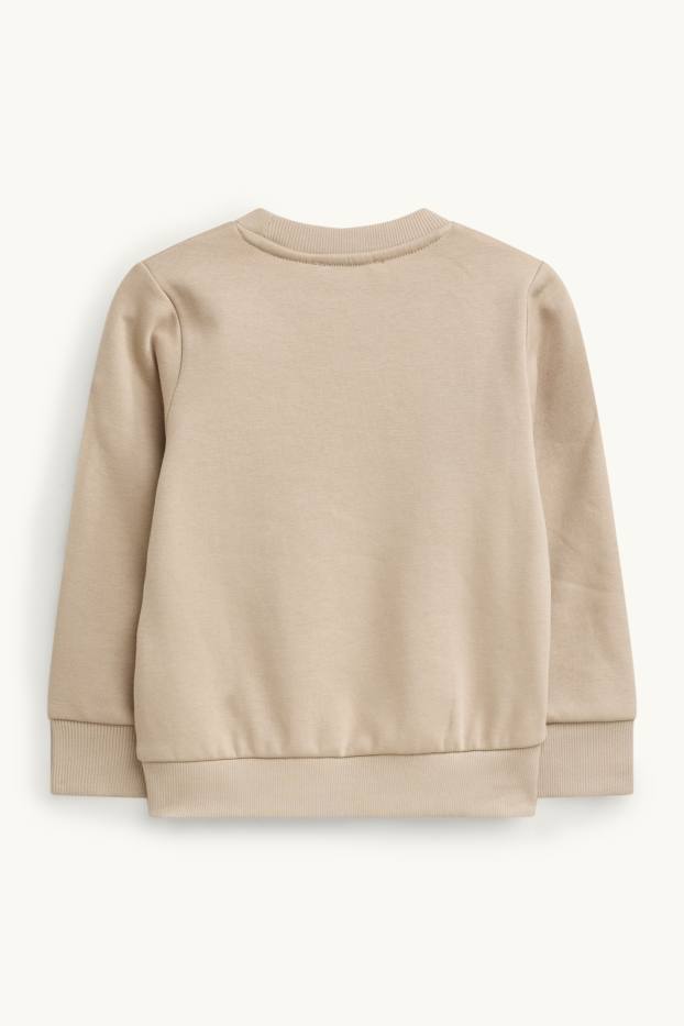 Kinder Buben - Laster - Sweatshirt - hellbraun